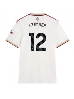 Arsenal Jurrien Timber #12 Replika Tredje Kläder 2025-26 Kortärmad